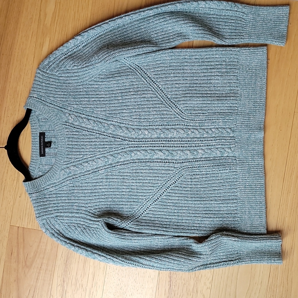 Banana Republic mint green sweater
